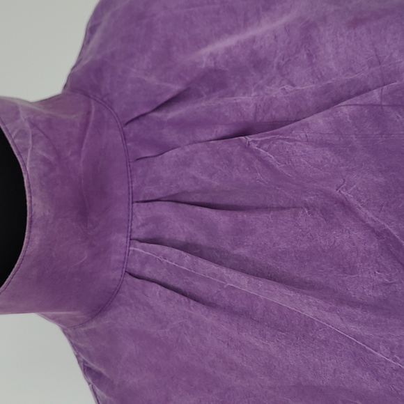 Vintage Bonnie Boynton Faux Suede Blouse sz. M - Picture 3 of 7